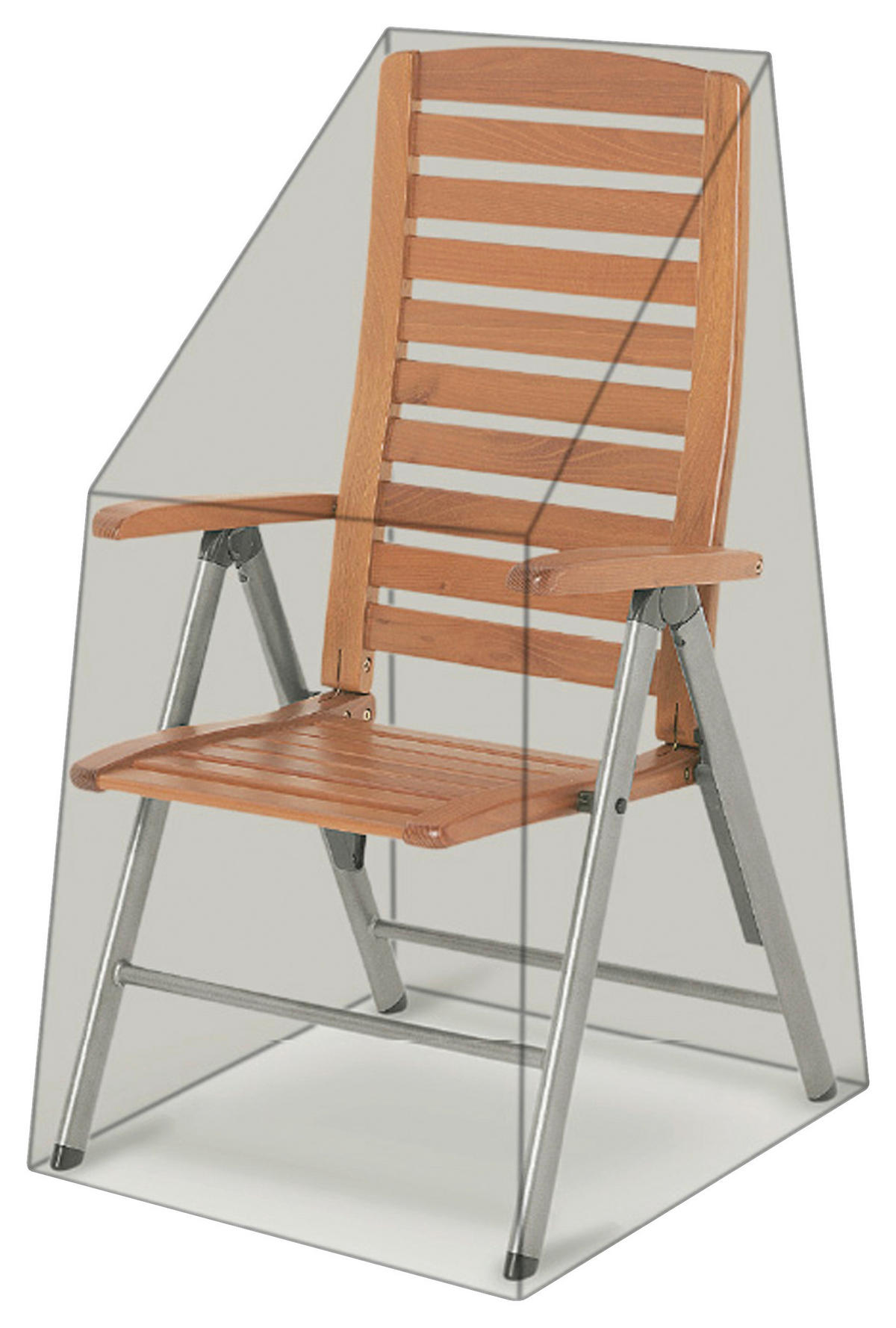 Grasekamp Schutzhülle für Hochlehner Black Premium schwarz Kunststoff B/H/L: ca. 74x112x60 cm Black Premium - schwarz (60,00/74,00/112,00cm) - Grasekamp