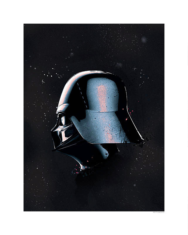 Komar Poster Star Wars Classic Helmets Vader Star Wars B/L: ca. 40x50 cm günstig online kaufen