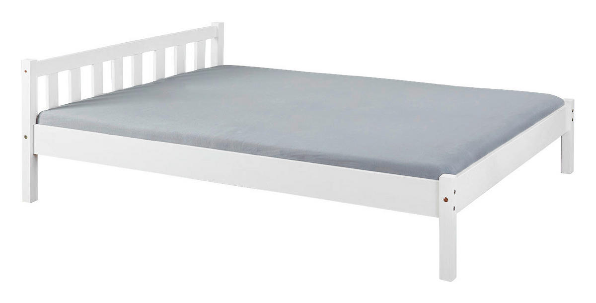 Bett Vilmar weiß Liegefläche B/L: ca. 140x200 cm Vilmar - weiß (148,00/70,00/210,00cm)