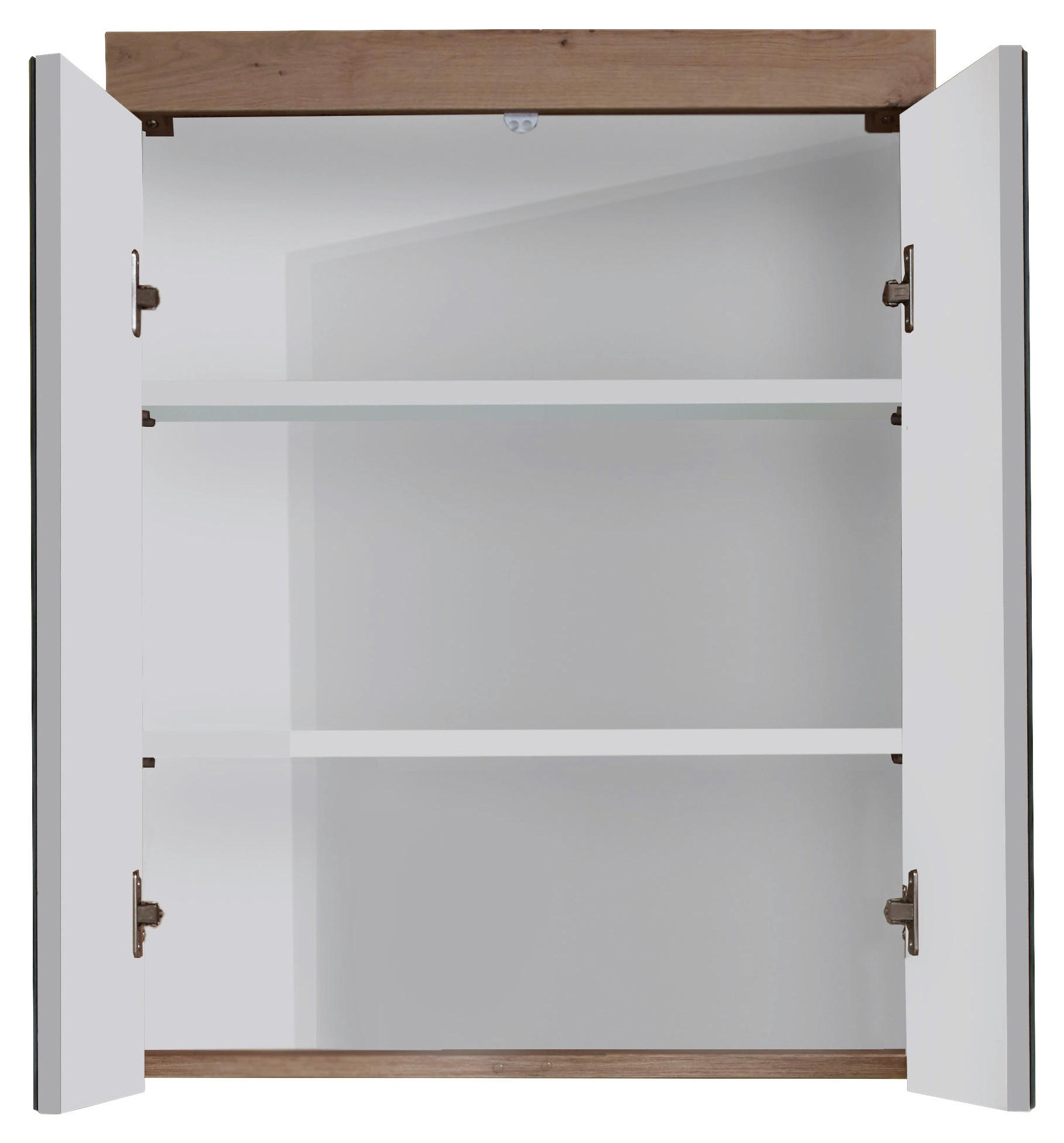 Spiegelschrank Amanda Asteiche Nachbildung B/H/T: ca. 60x77x17 cm Amanda - (60,00/77,00/17,00cm) - Trendteam
