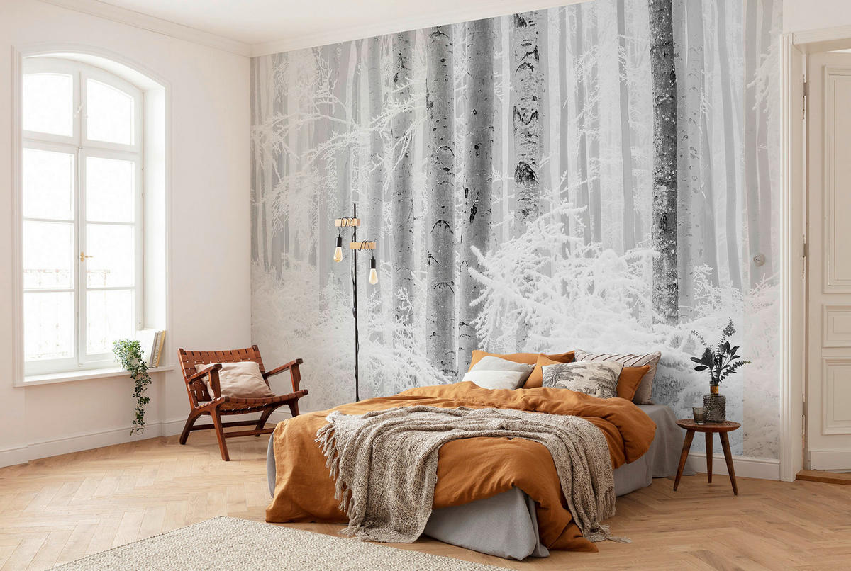 Komar Fototapete Winter Wood B/L: ca. 400x280 cm Winter Wood - (400,00/280,00cm) - Komar