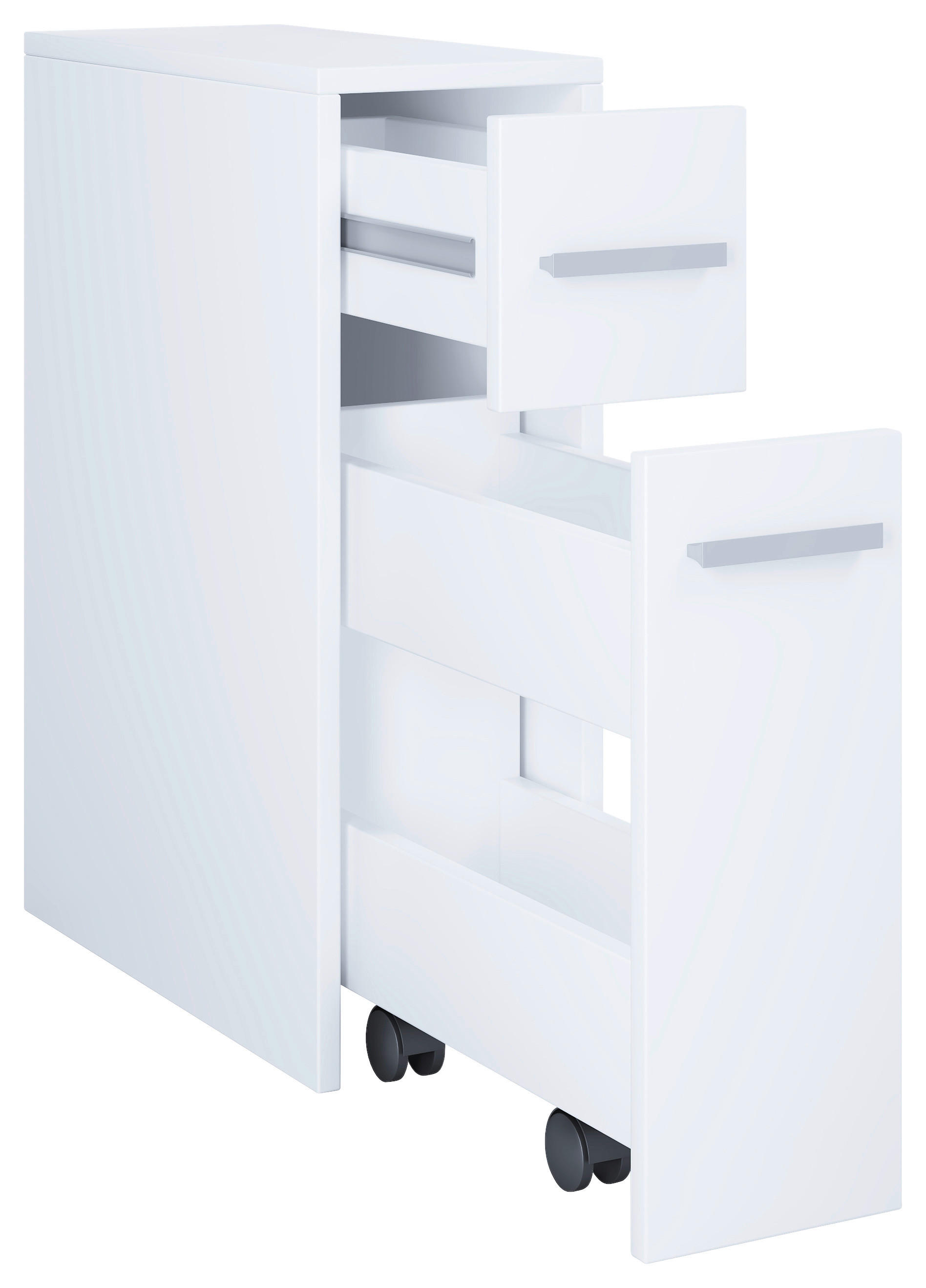 Unterschrank Zalo weiß B/H/T: ca. 20x61x45 cm Zalo - weiß (20,00/61,00/45,00cm) - VCM Möbel