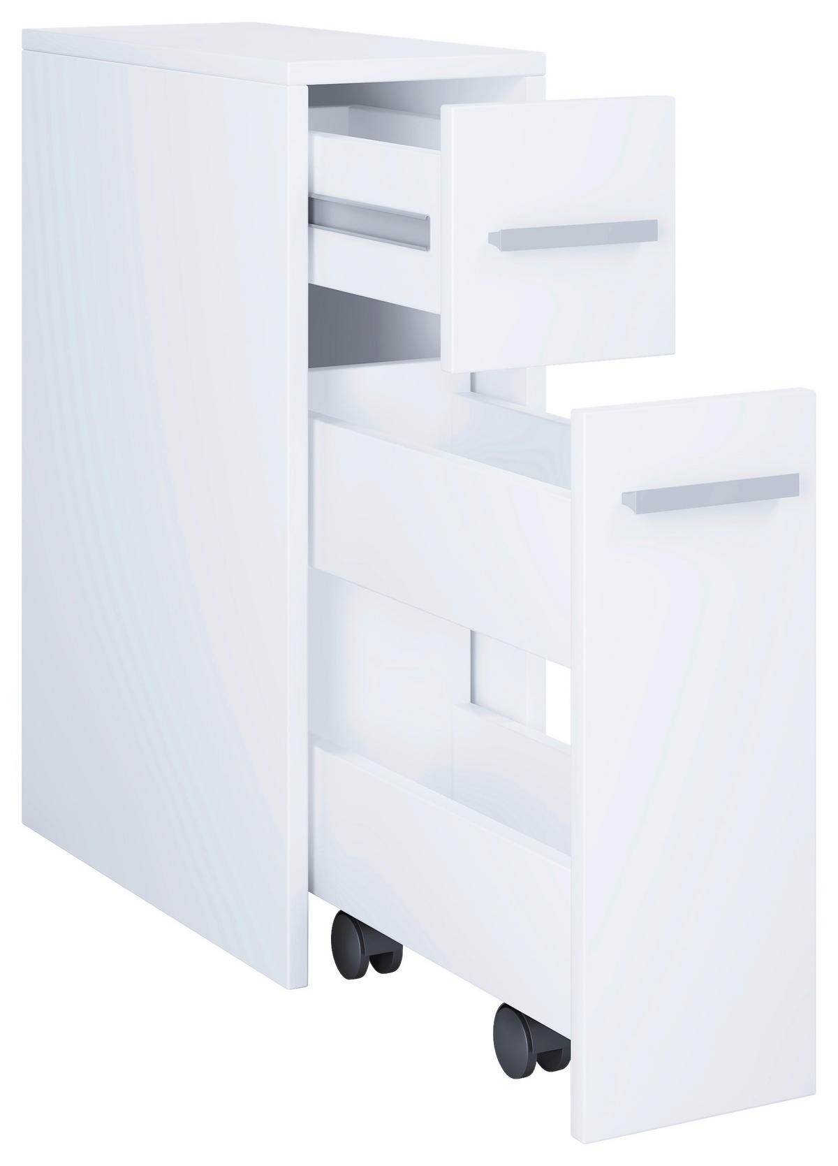 Unterschrank Zalo weiß B/H/T: ca. 20x61x45 cm Zalo - weiß (20,00/61,00/45,00cm) - VCM Möbel