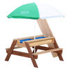 AXI Sand & Wassertisch Nick braun B/H/L: ca. 98x49x95 cm Nick - braun/weiß (95,00/98,00/49,00cm) - AXI