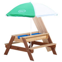 AXI Sand & Wassertisch Nick braun B/H/L: ca. 98x49x95 cm Nick - braun/weiß (95,00/98,00/49,00cm) - AXI