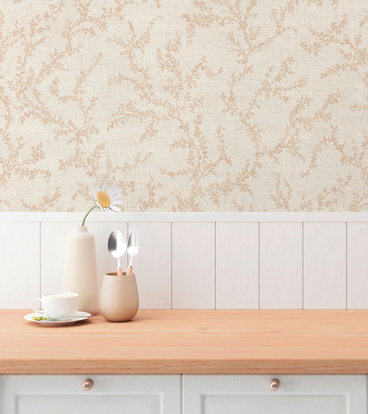 A.S.Création Vliestapete beige braun creme B/H/D: ca. 53x1005x8,1 cm Vliestapete - beige/braun (8,10/1005,00cm) - A.S.Creation