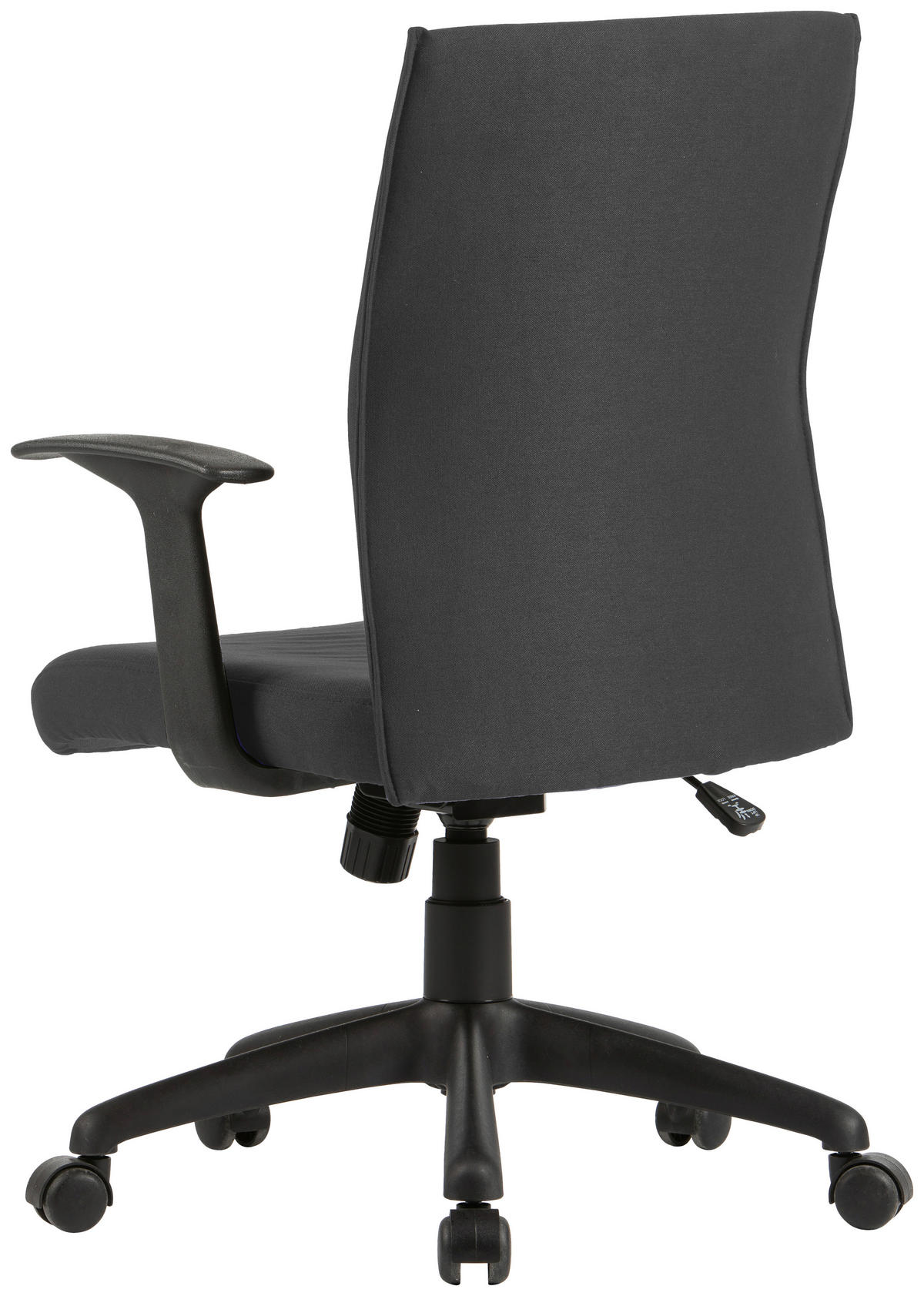 Chefsessel ROCKET schwarz schwarz Webstoff Kunststoff ROCKET - schwarz - byLIVING