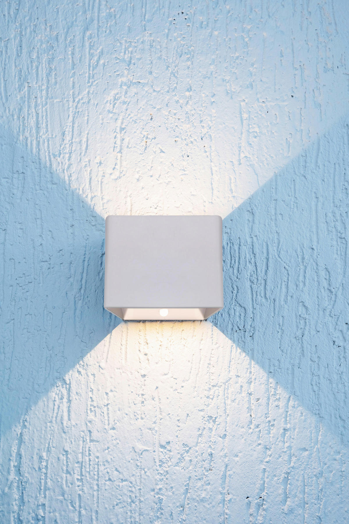 Näve Leuchten LED-Wandleuchte weiß Metall B/H/T: ca. 10x8x10 cm CUBE - weiß (10,00/8,00/10,00cm) - Näve Leuchten