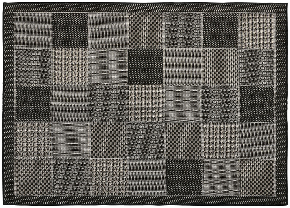 In-/Outdoor-Teppich Ventura anthrazit B/L: ca. 120x160 cm Ventura - anthrazit (120,00/160,00cm)