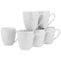 CreaTable Kaffeebecher Luna weiß Porzellan 6 tlg. Luna - weiß - CreaTable