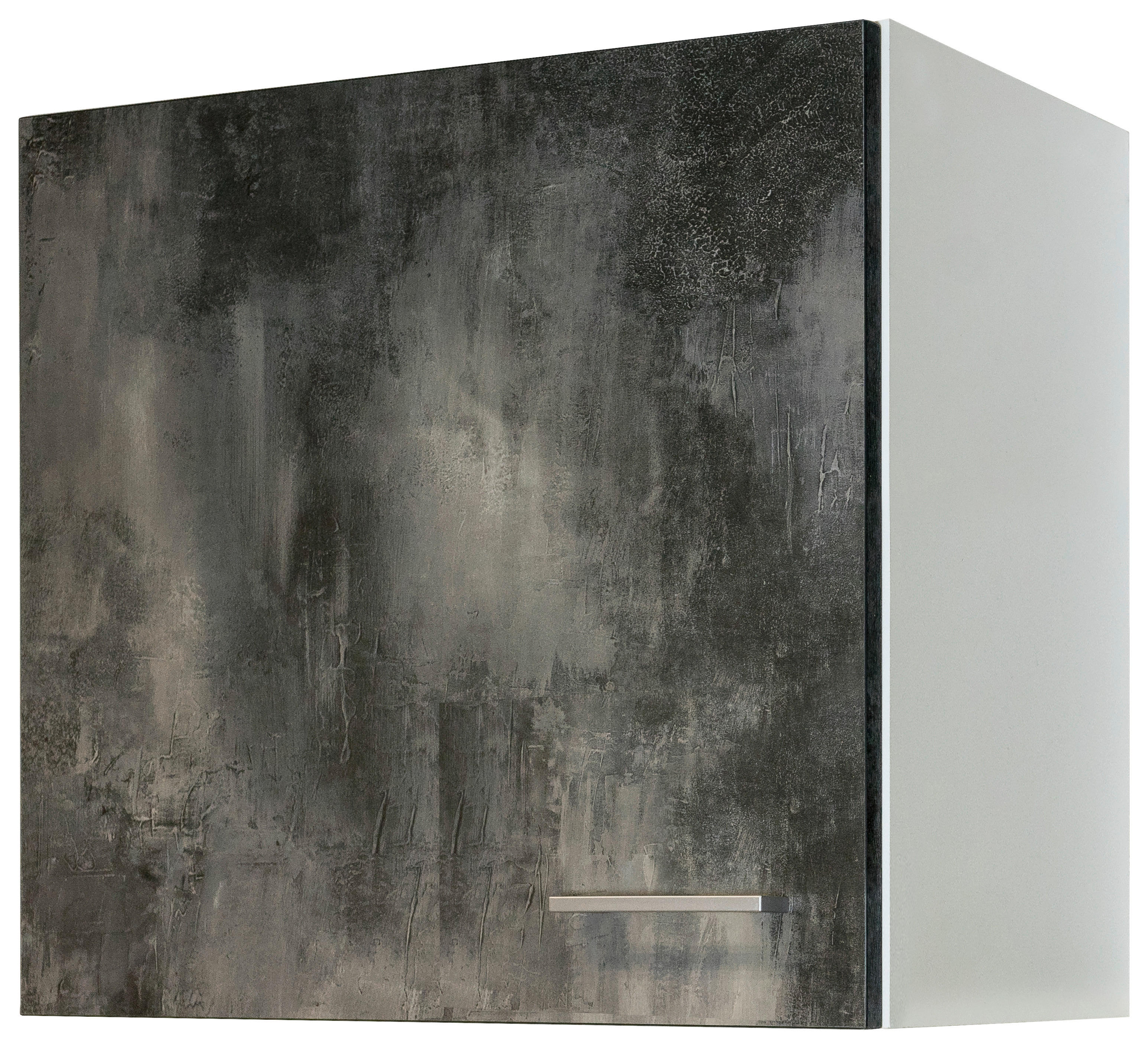 Flex-Well Hängeschrank Lucca weiß matt B/H/T: ca. 60x54,8x32 cm Lucca - weiß/Alu (60,00/54,80/32,00cm) - Flex-Well