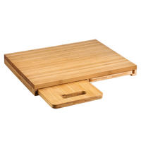 Kesper Schneidbrett Schneidebrett_3tlg. - natur (39,20/30,00/3,80cm) - Kesper