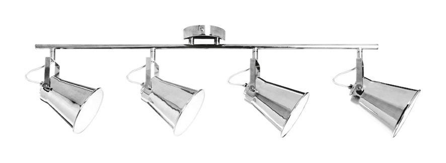 Spot-Light Deckenleuchte 2742428 Chrom Metall B/H/T: ca. 96x28x25,5 cm E27 günstig online kaufen