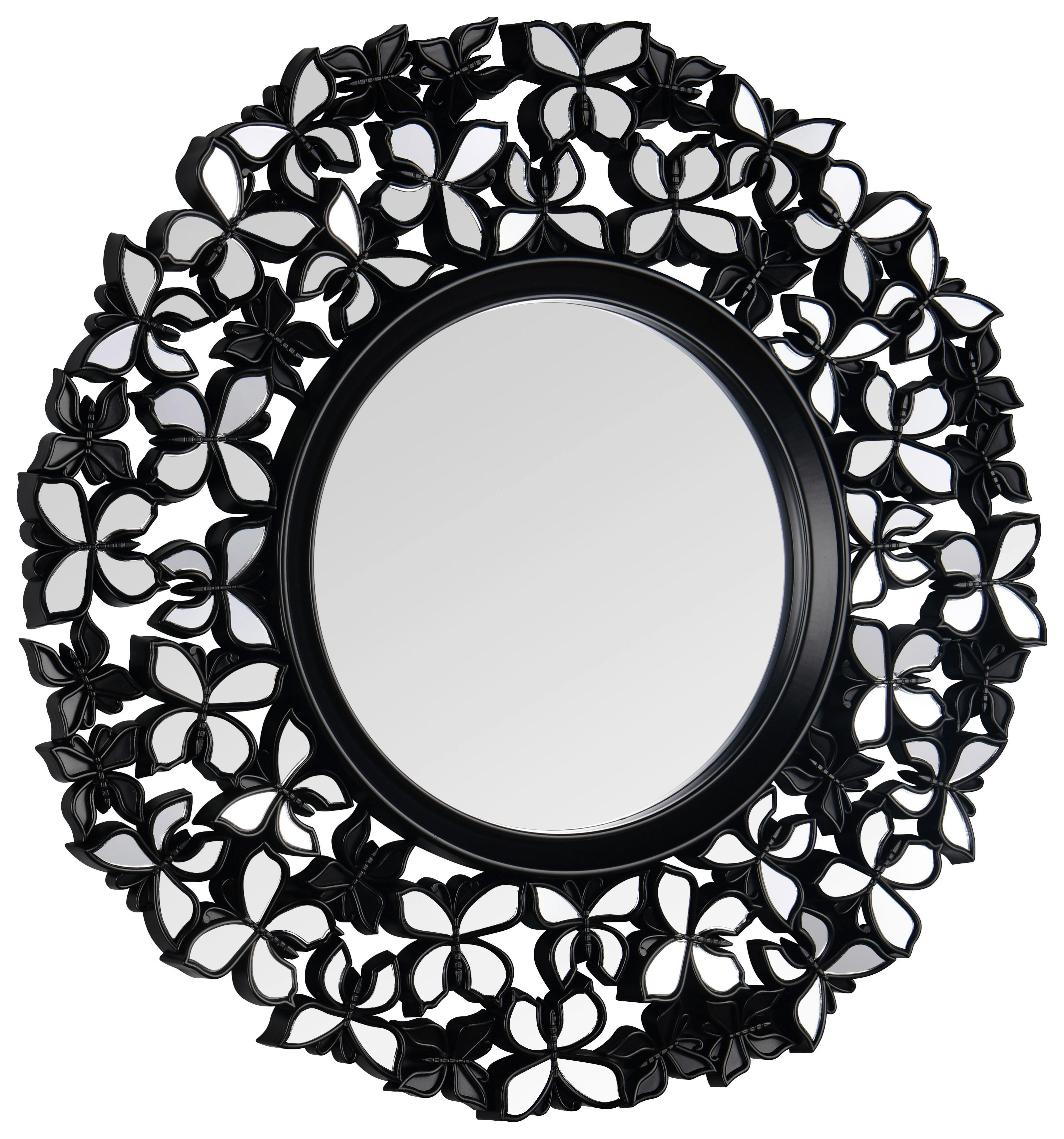 Thumbnail - Dekospiegel Lou schwarz T/D: ca. 4x58 cm