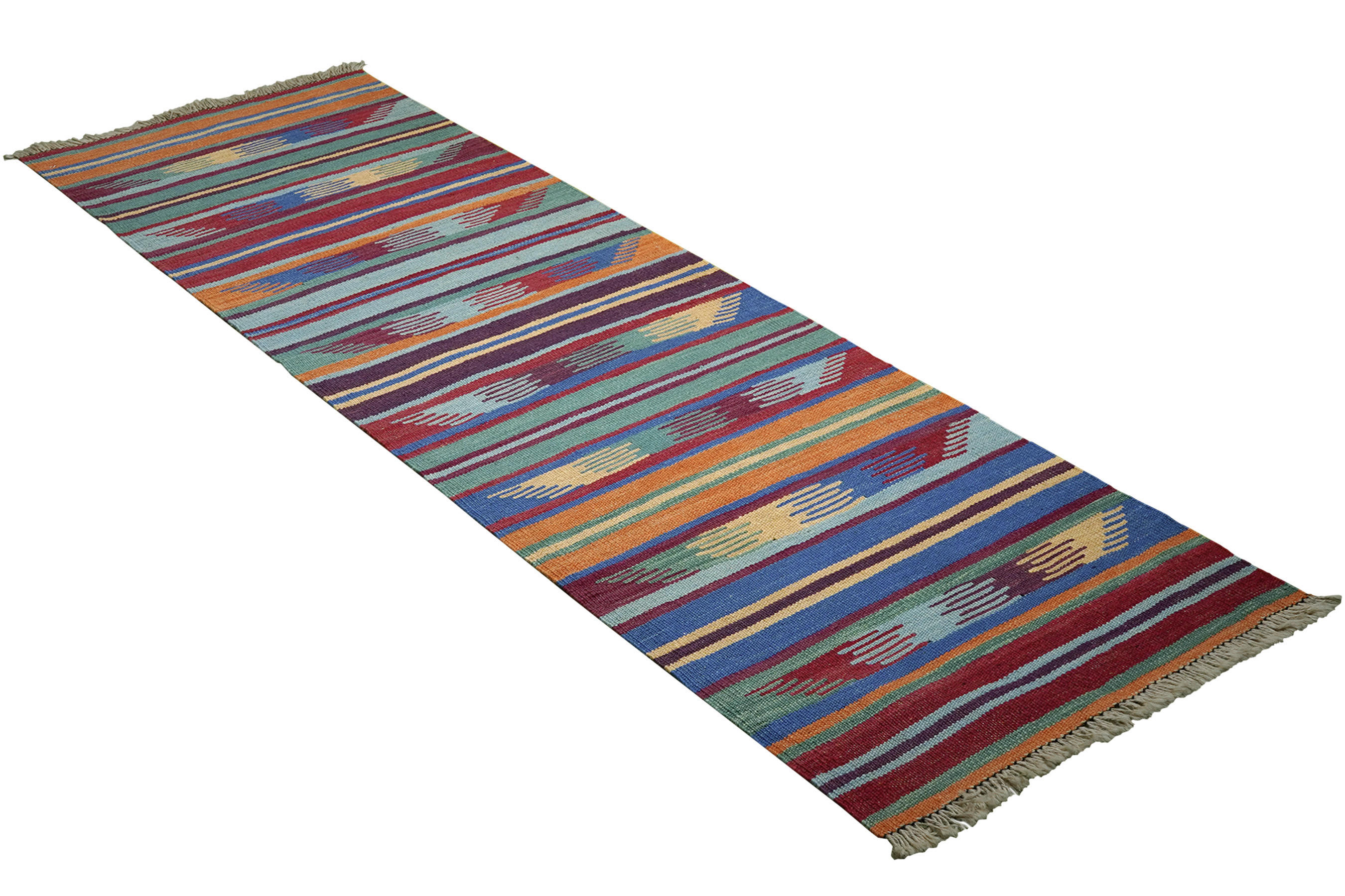 Teppich multicolor B/L: ca. 63x196 cm günstig online kaufen