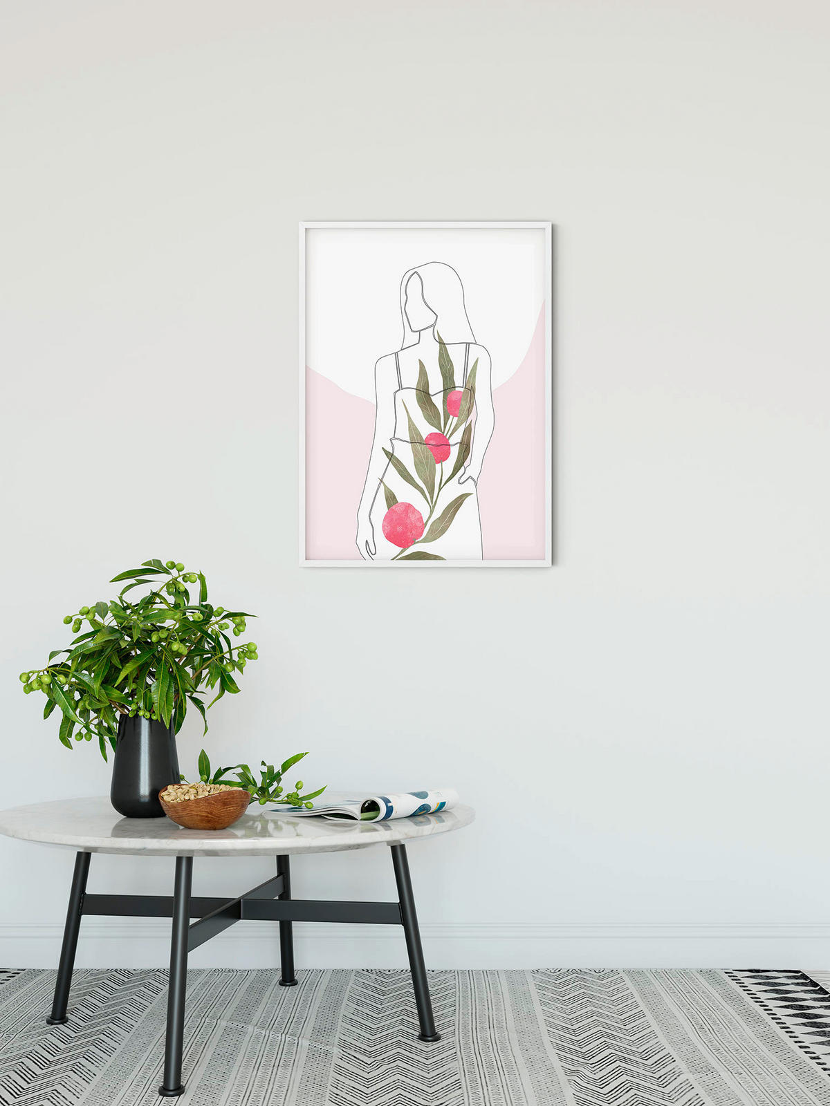 Komar Poster Harvest Season Frau B/L: ca. 30x40 cm Harvest Season - (30,00/40,00cm) - Komar