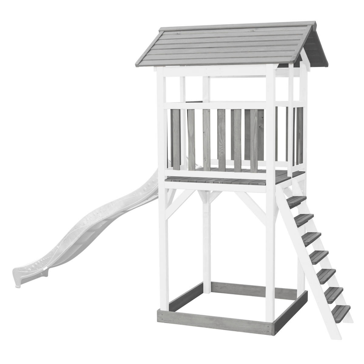 AXI Spielturm Beach Tower weiß B/H/L: ca. 111x242x349 cm Beach Tower - weiß (349,00/111,00/242,00cm) - AXI