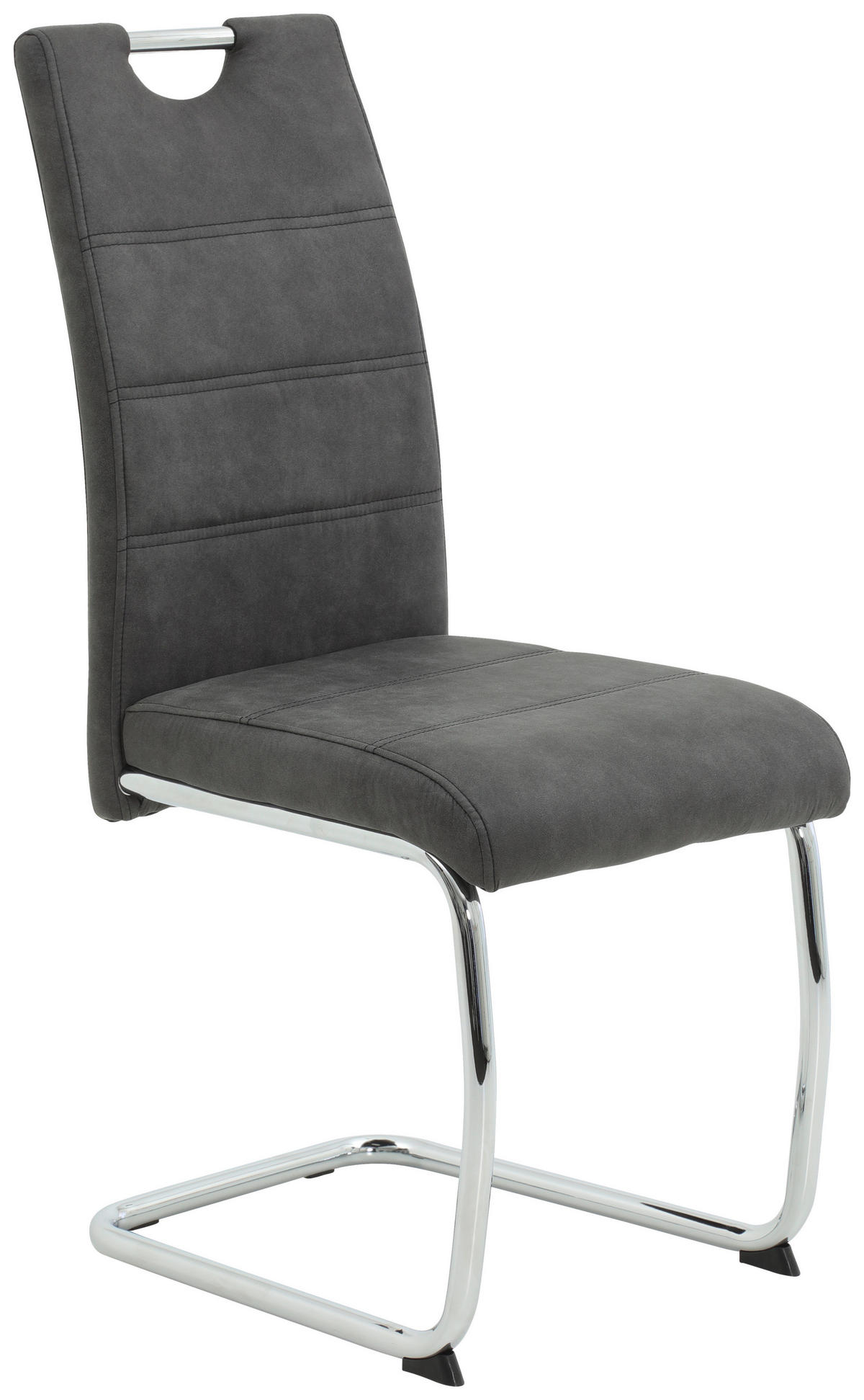Essgruppe Lia II Eiche anthrazit Microfaser B/H/T: ca. 320x76x90 cm Lia II - Eiche/anthrazit (320,00/76,00/90,00cm) - Hela