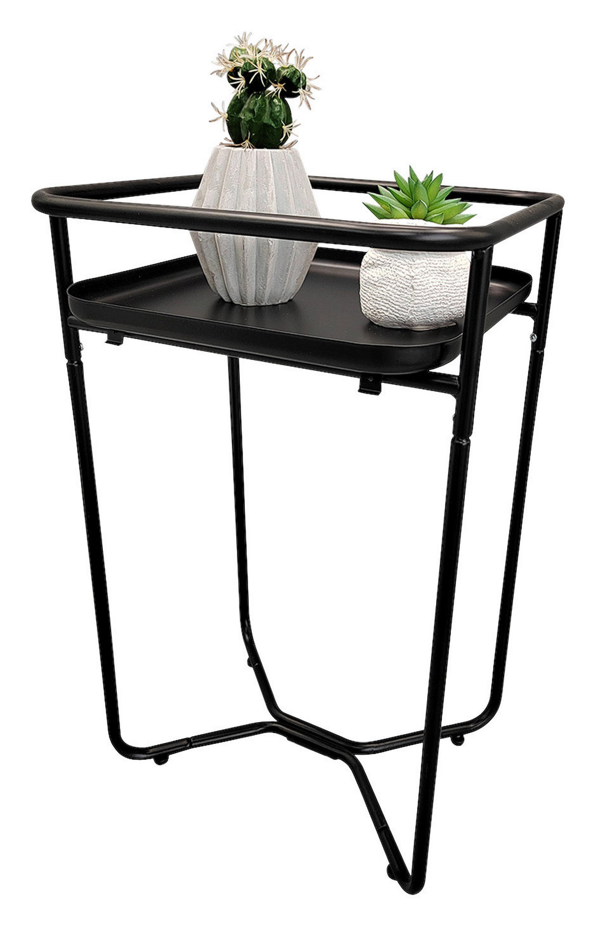Beistelltisch Nane schwarz B/H/T: ca. 33x54x33 cm Nane - schwarz (33,00/54,00/33,00cm)