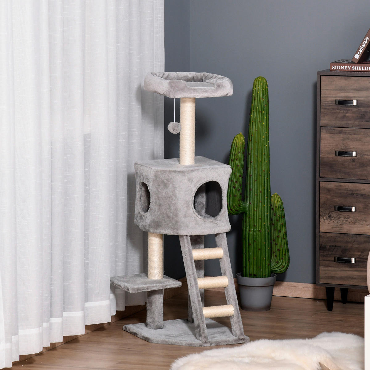 PawHut Katzenbaum Katzenbaum - (40,00/50,00/120,00cm) - PawHut