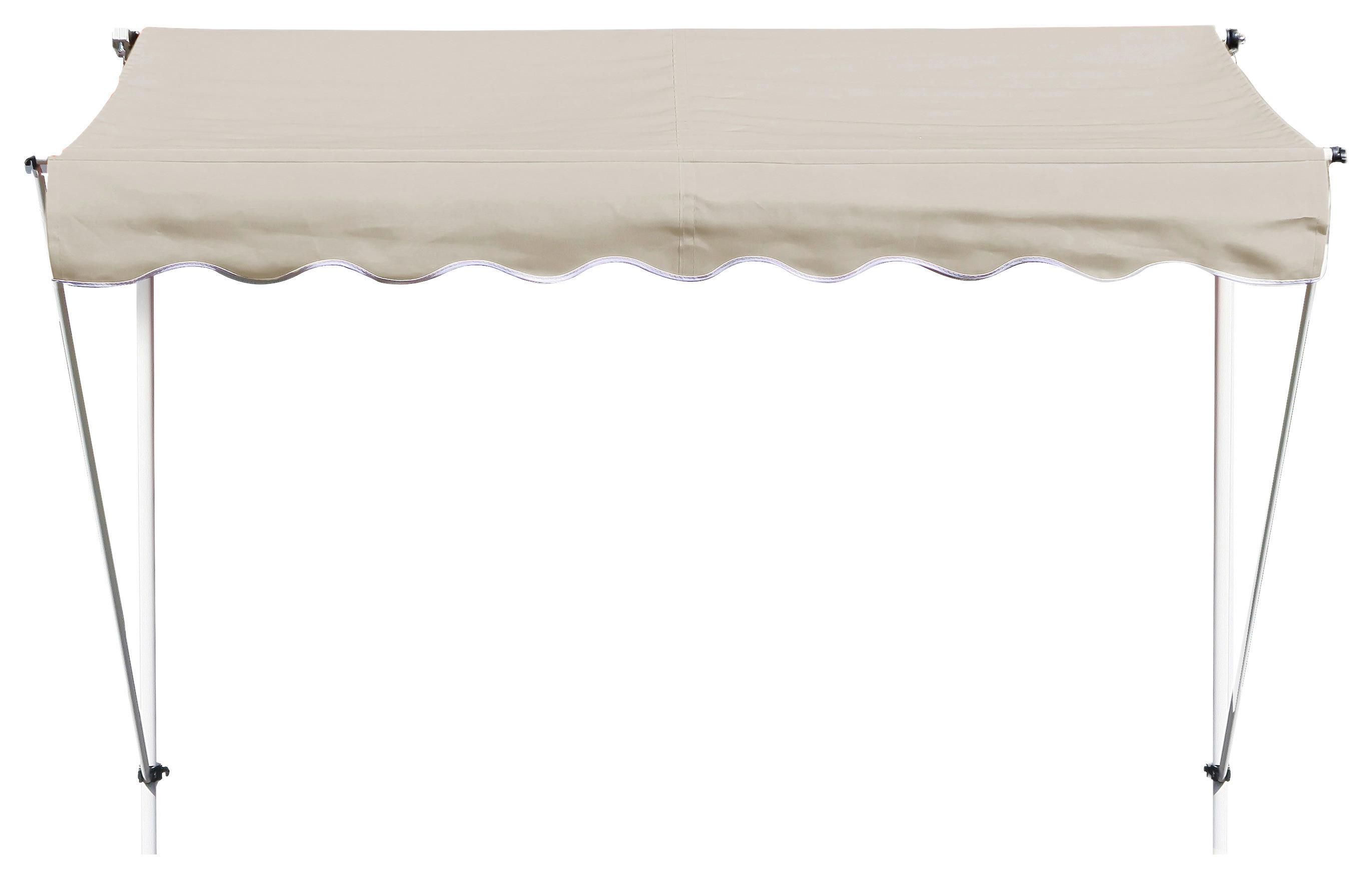 Grasekamp Klemm-Markise Ontario sandbeige B/L: ca. 205x130 cm Ontario - sandbeige (205,00/130,00cm) - Grasekamp