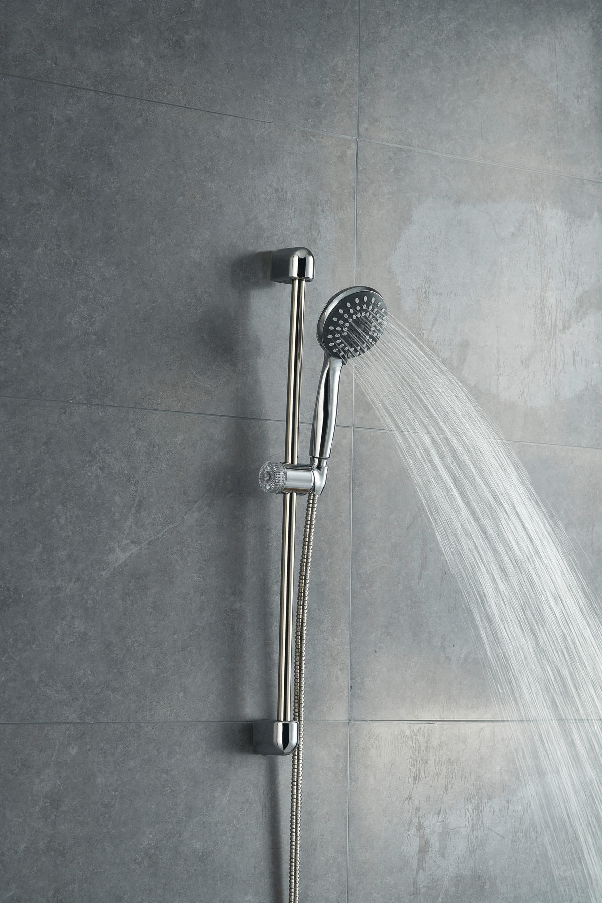 Brausegarnitur Chrom L/D: ca. 150x10 cm Brausegarnitur_Vital-3_Sensation - Chrom/grau (10,00cm) - Sensation