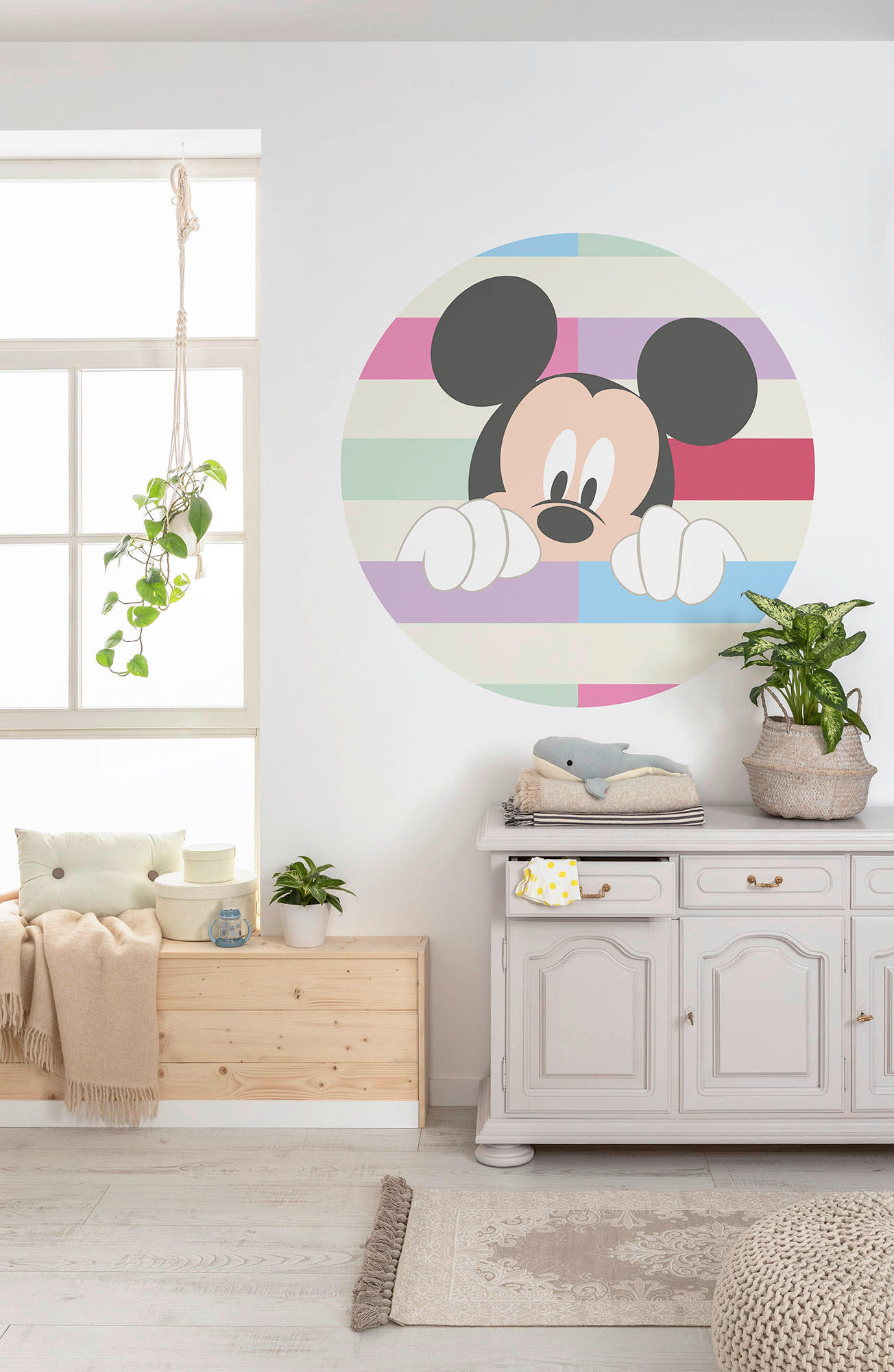 Komar Fototapete Mickey Peek a boo D: ca. 125 cm Mickey Peek a boo - (125,00cm) - Komar