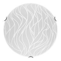 SPOT Light Deckenleuchte 4735112 weiß Chrom Glas Metall H/D: ca. 11x50 cm Wisconsin - weiß/Chrom (50,00/11,00cm) - SPOT Light