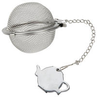 Fackelmann Tee-Ei silber Edelstahl Tee-Ei - silber - Fackelmann