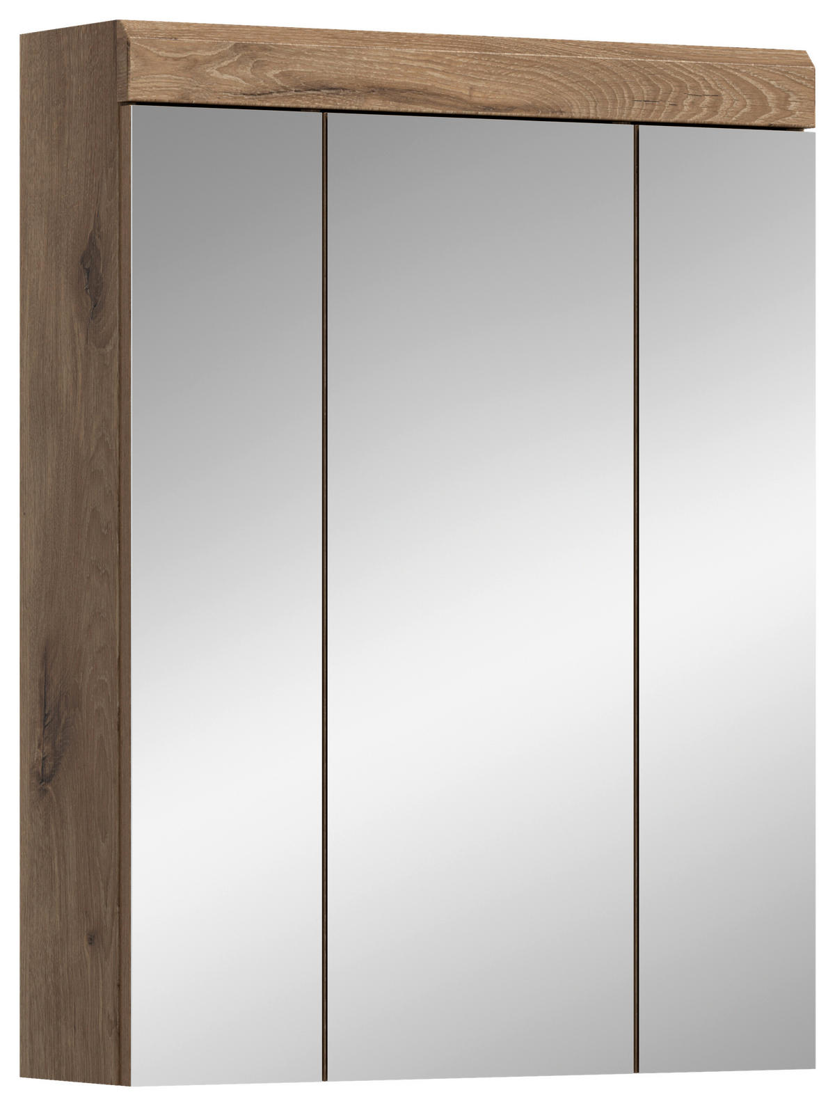 Spiegelschrank Wave Nachbildung B/H/T: ca. 60x79x18 cm Wave - (60,00/79,00/18,00cm)