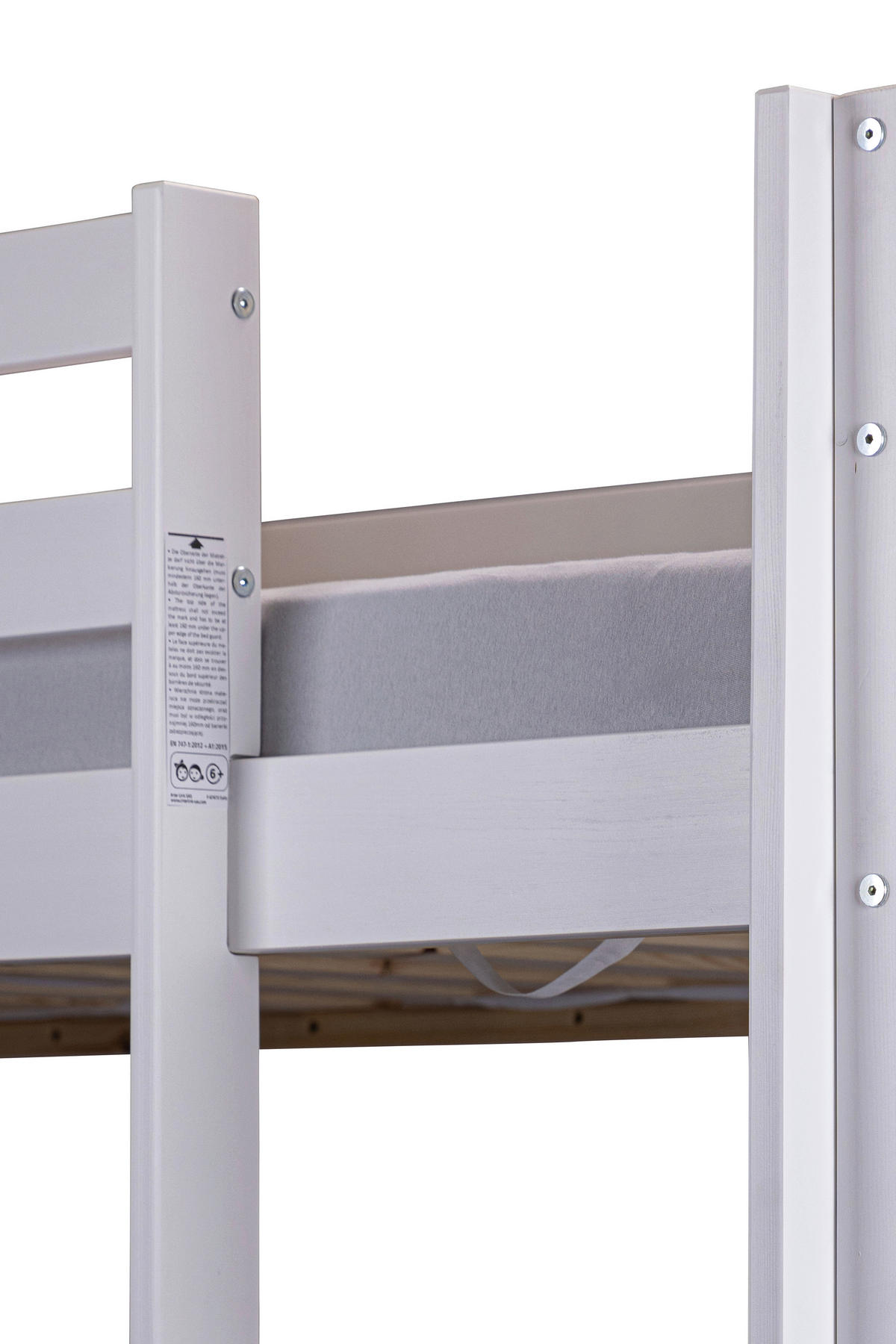 Etagenbett Small Cloud weiß Small Cloud - weiß (207,00/96,00/150,00cm) - Inter Link