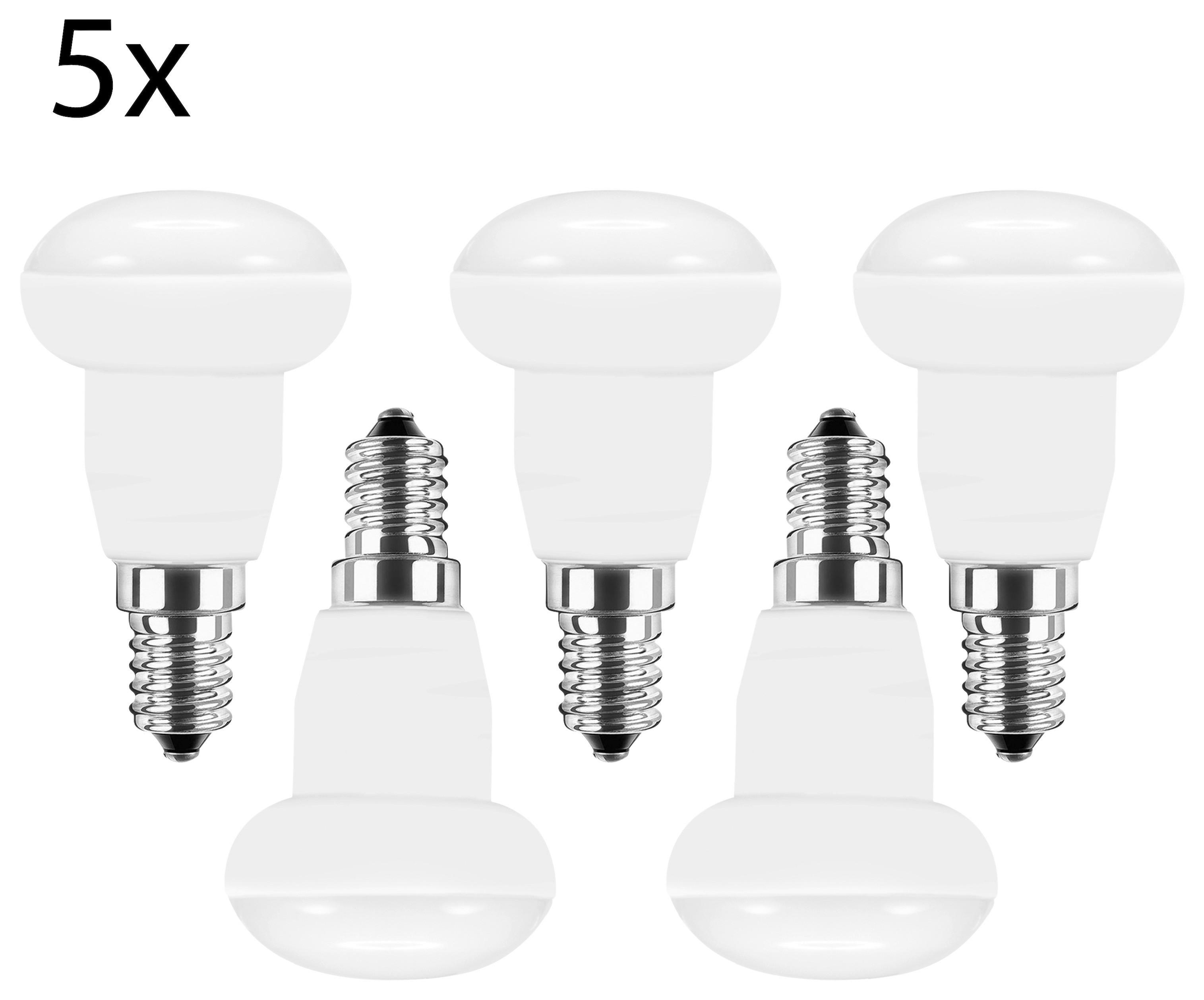 Blulaxa Reflektorlampe 49239 E14 LED-Reflektorlampe_5erPack_E14 - weiß (5,00cm) - Blulaxa