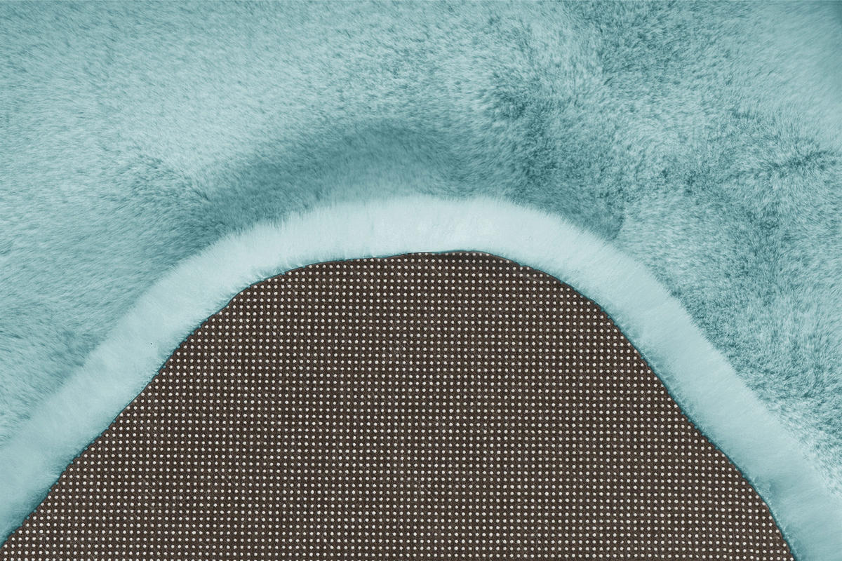 Arte Espina Hochflorteppich Rabbit Sheepskin 225 hellblau B/H/L: ca. 60x3,5x90 cm Rabbit Sheepskin 225 - hellblau (90,00/60,00/3,50cm) - Arte Espina