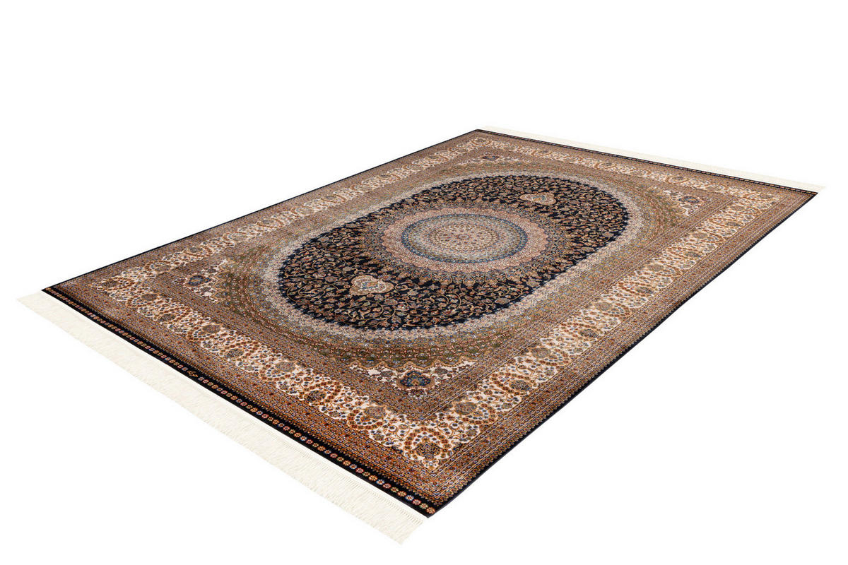 Obsession Teppich My Babylon of Obsession blau B/L: ca. 140x200 cm My Babylon of Obsession - blau (140,00/200,00cm) - Obsession