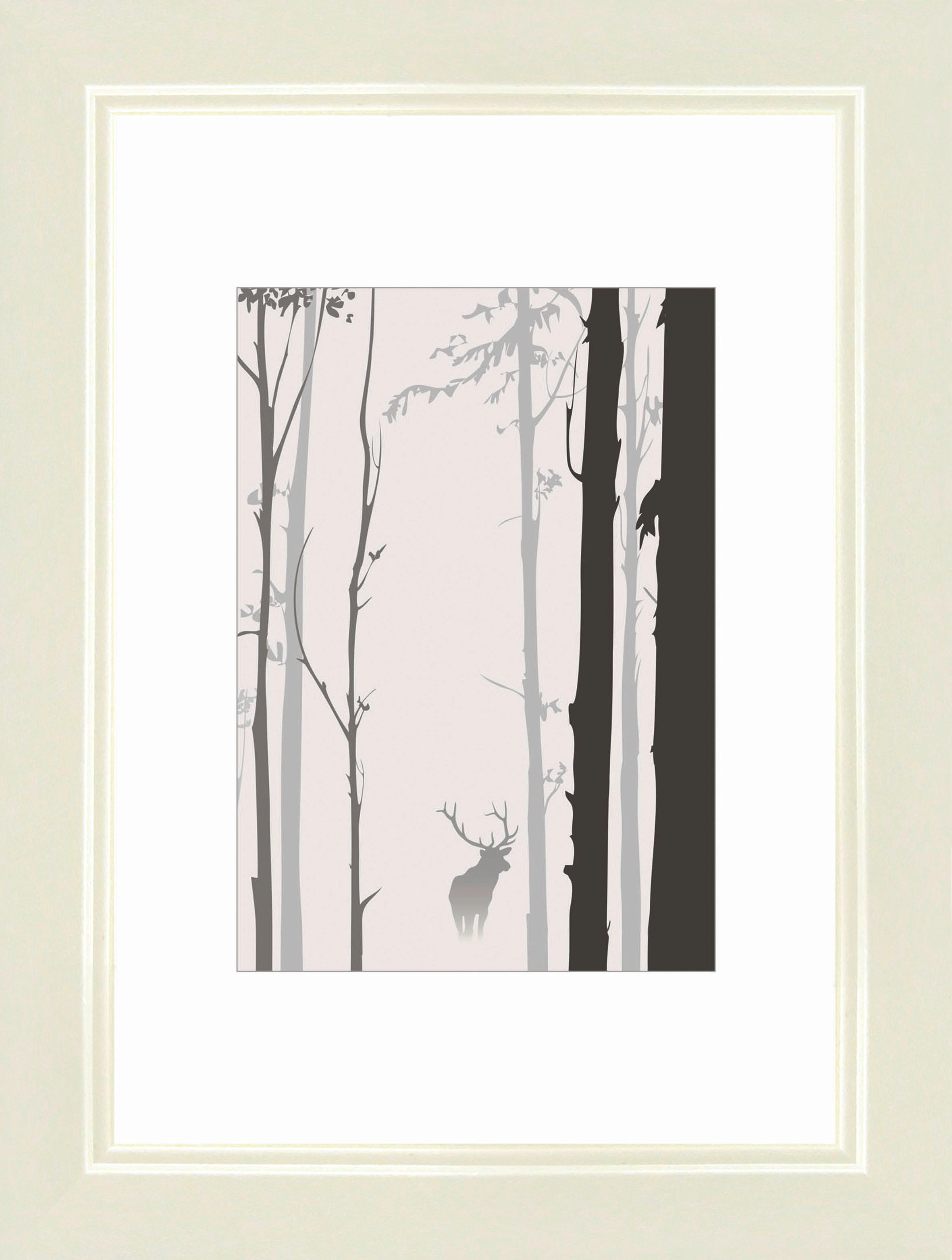 Bilderrahmen weiß Holz B/H/L: ca. 10,5x15x2 cm Holzrahmen_Modern 10,5x15 - weiß (2,00/10,50/15,00cm)