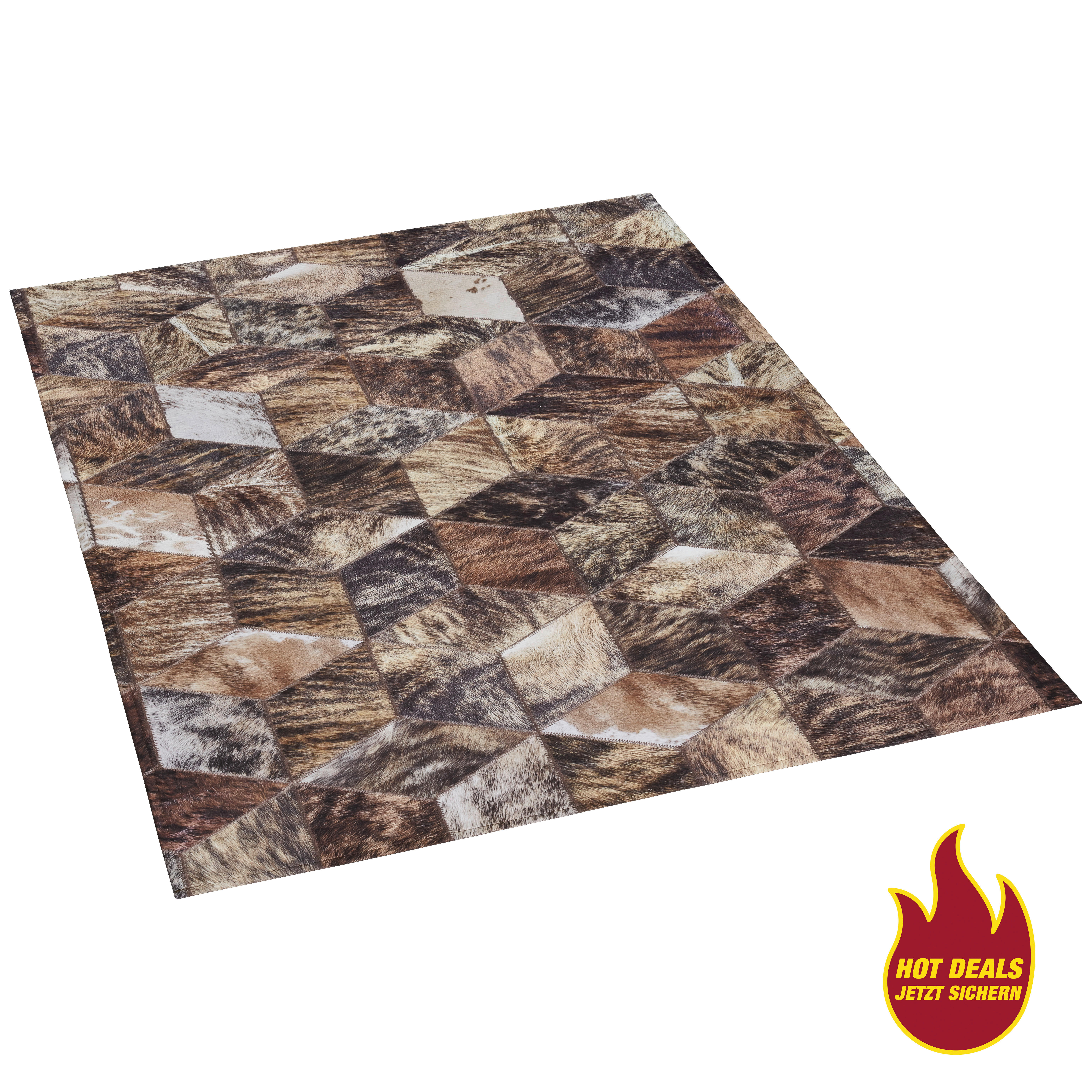 Fellimitat Maverick braun B/L: ca. 120x170 cm Maverick - braun (120,00/170,00cm)