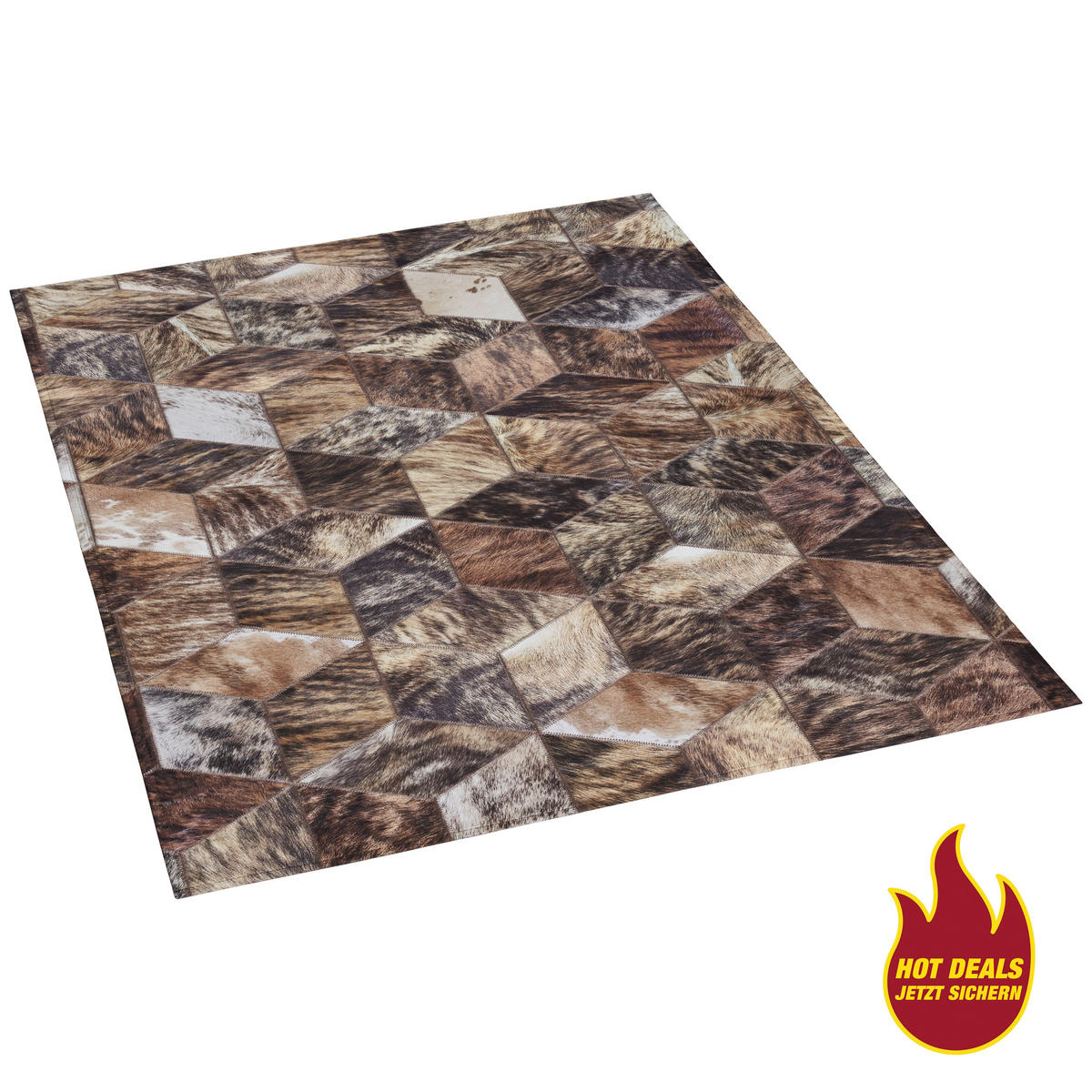 Fellimitat Maverick braun B/L: ca. 120x170 cm Maverick - braun (120,00/170,00cm)