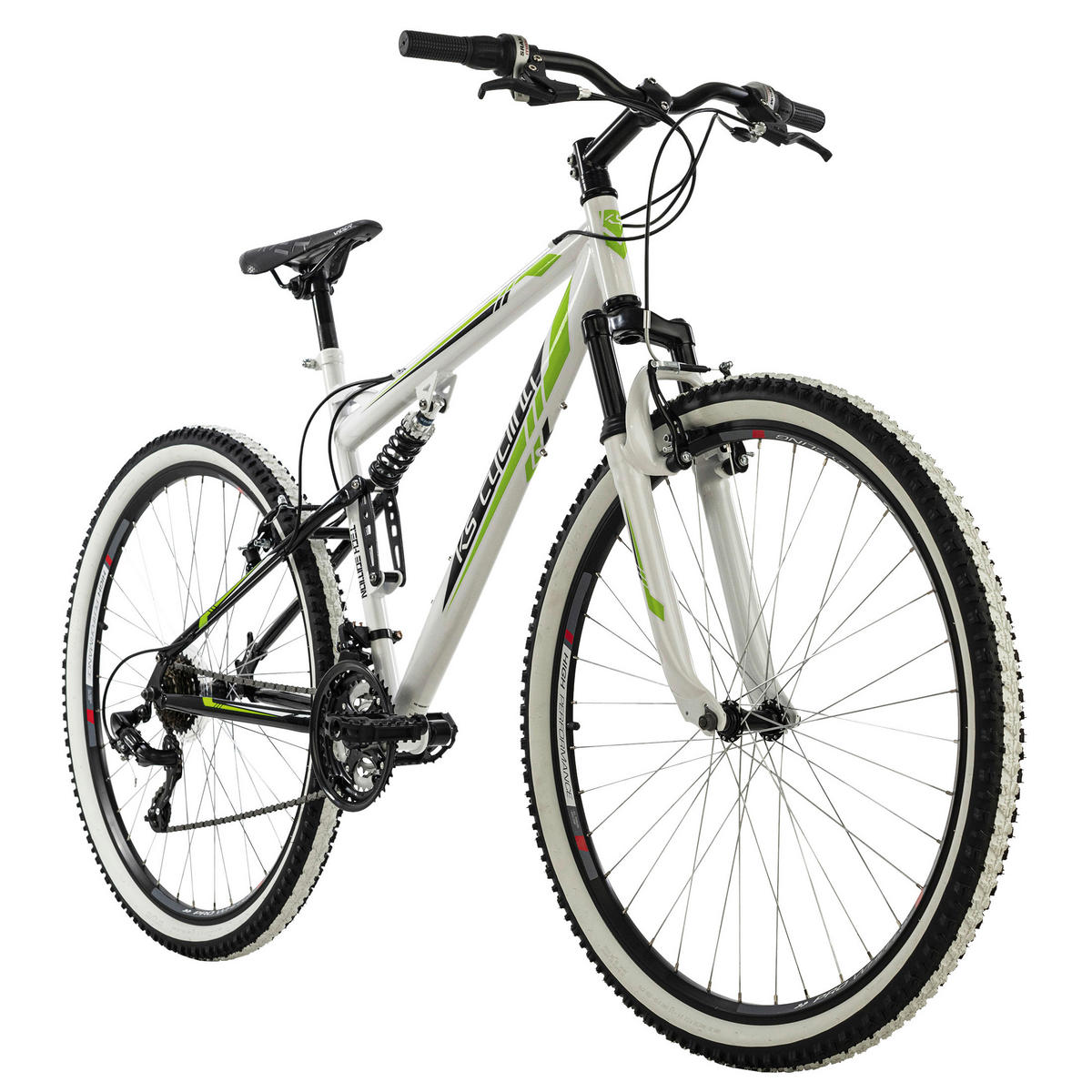 KS-Cycling Mountain-Bike Scrawler  weiß ca. 29 Zoll Fully MTB Scrawler 29 Zoll - weiß - KS-Cycling