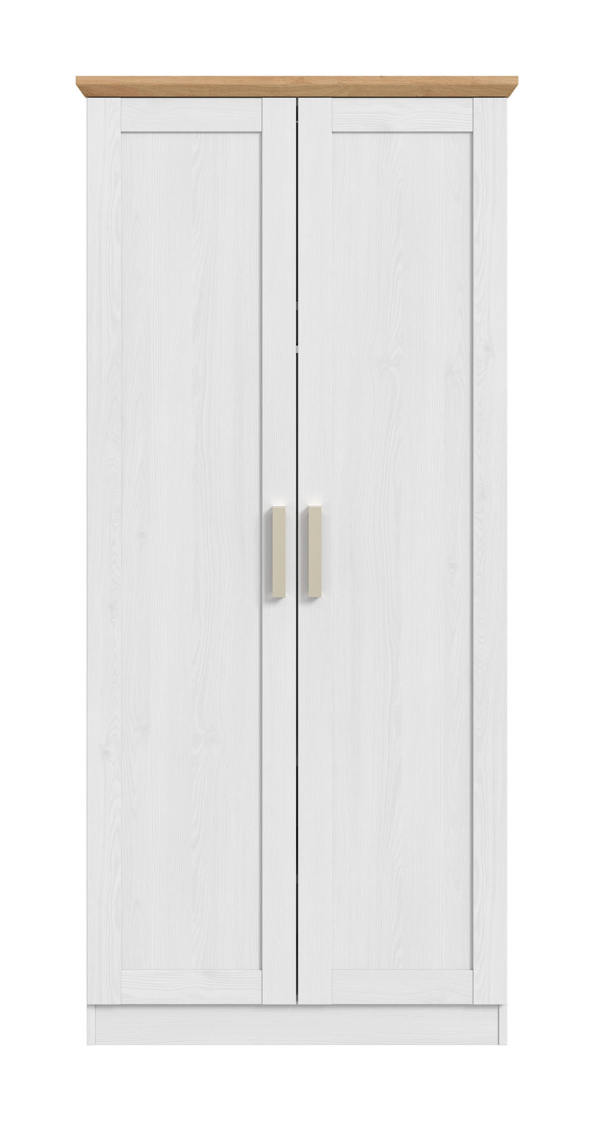Kleiderschrank FLORENZ Sibiu Lärche Nachbildung Eiche Artisan Nachbildung B/H/T: ca. 84x184x54 cm FLORENZ - Eiche (84,00/184,00/54,00cm) - xonox.home