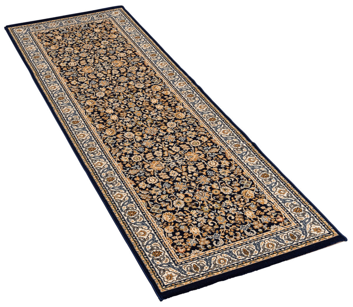 Webteppich Kashmar blau B/L: ca. 80x250 cm Kashmar - blau (80,00/250,00cm)