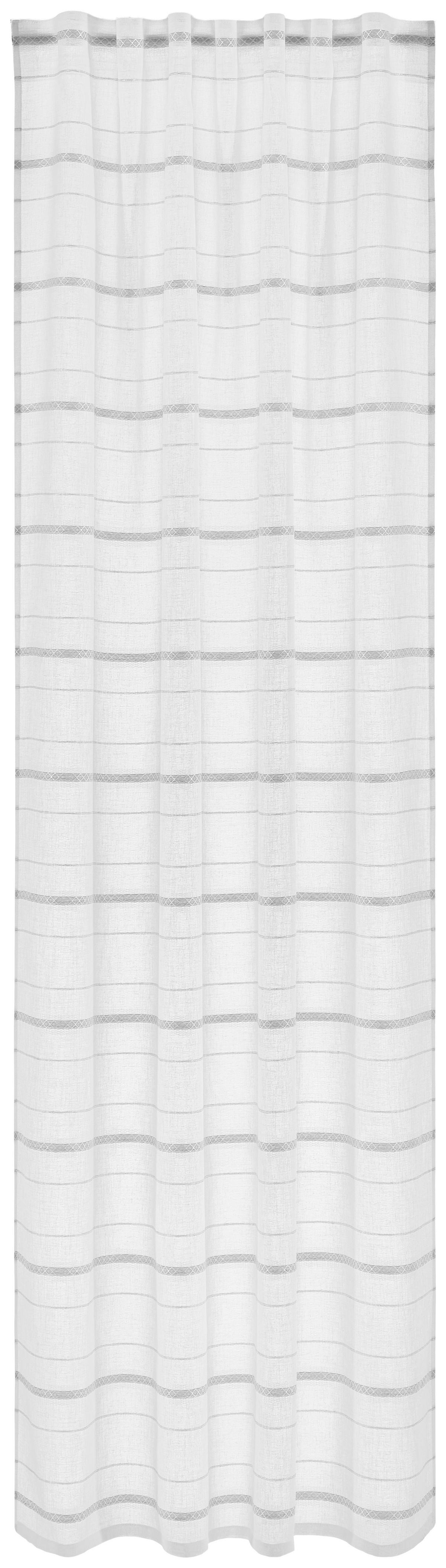 Kombivorhang Mascha silber B/L: ca. 140x245 cm Mascha - silber (140,00/245,00cm) - POCOline