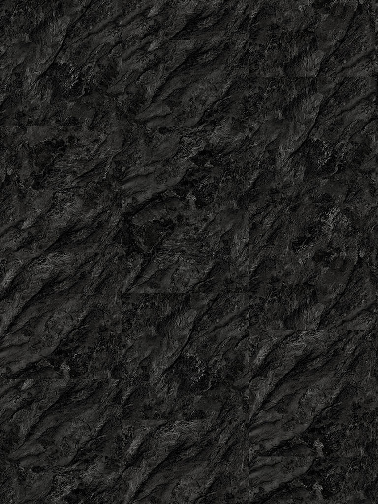 Vinylfliese Black Slate, ca. 1,045 m² im Paket B/L: ca. 45,72x45,72 cm Black Slate, ca. 1,045 m² im Paket - schiefer/schwarz (45,72/45,72cm)