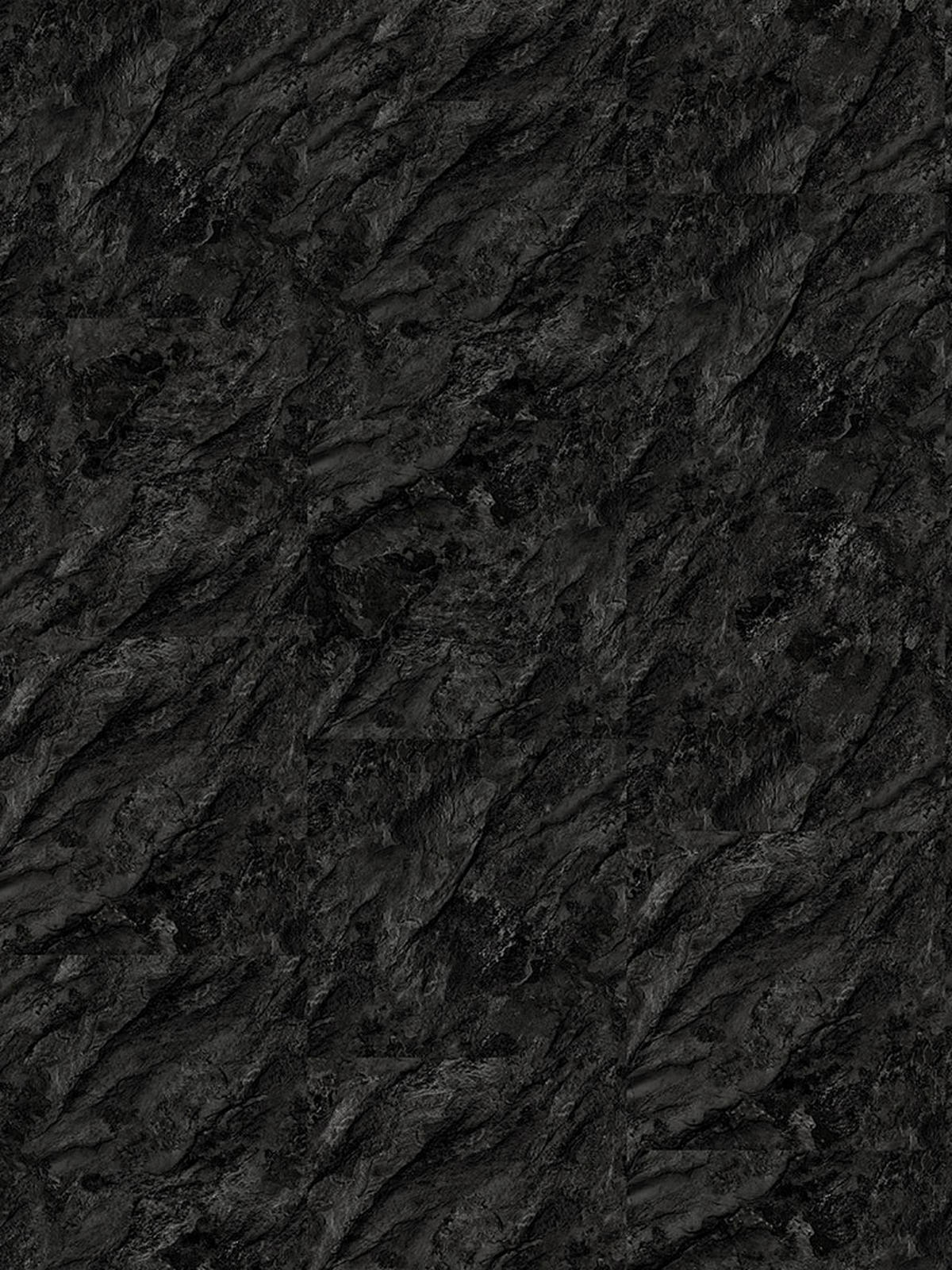 Vinylfliese Black Slate, ca. 1,045 m² im Paket B/L: ca. 45,72x45,72 cm Black Slate, ca. 1,045 m² im Paket - schiefer/schwarz (45,72/45,72cm)