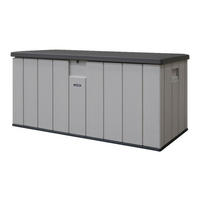 Lifetime Kissenbox 570l Lichtgrau Kunststoff B/H/L: ca. 151x70x72 cm 570l - Lichtgrau (72,00/151,00/70,00cm) - Lifetime