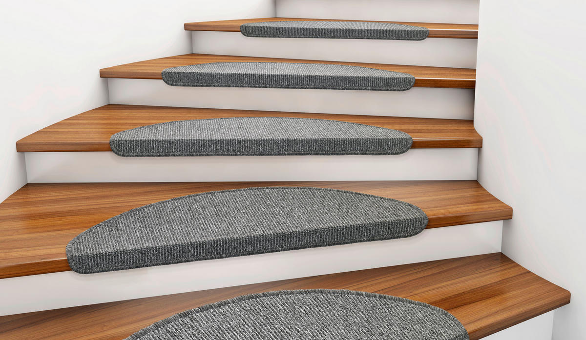 Stufenmatte Stripes grau B/L: ca. 25x65 cm Stripes - grau (25,00/65,00cm)