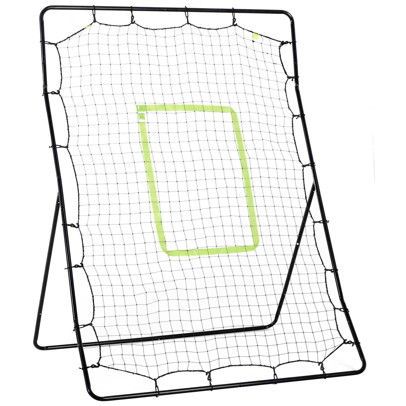 HOMCOM Rebounder schwarz Polyethylen B/H/L: ca. 90x174x123 cm Rebounder - schwarz (123,00/90,00/174,00cm) - HOMCOM