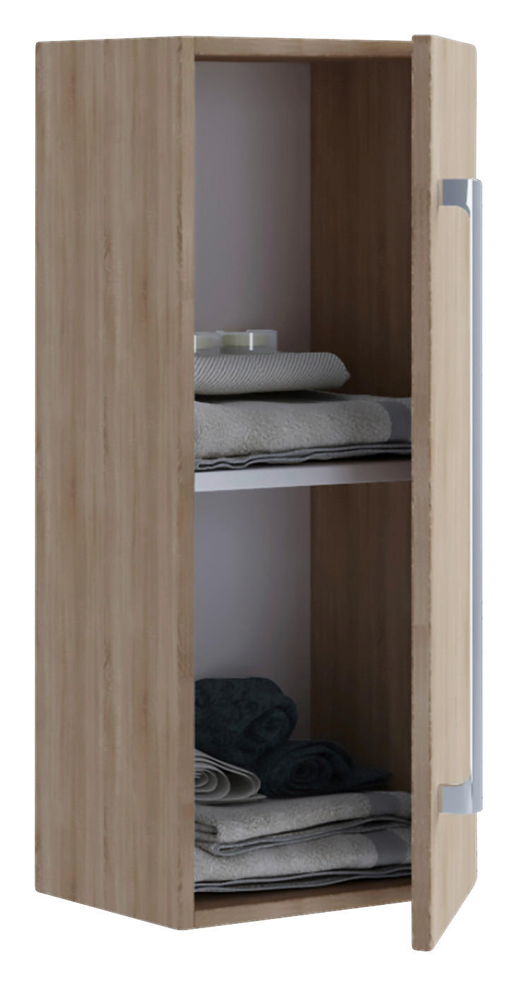 Midischrank Badinos Eiche Sonoma Nachbildung B/H/T: ca. 33x75x22 cm Badinos - Eiche (33,00/75,00/22,00cm) - VCM Möbel