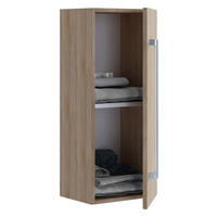 Midischrank Badinos Eiche Sonoma Nachbildung B/H/T: ca. 33x75x22 cm Badinos - Eiche (33,00/75,00/22,00cm) - VCM Möbel