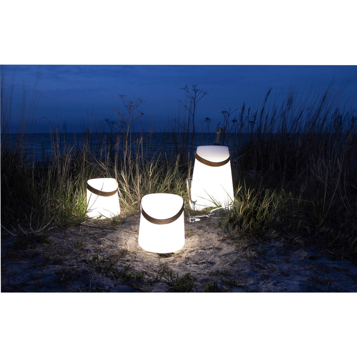 Tischlampe Bristol - weiß (17,00/17,00/21,00cm)