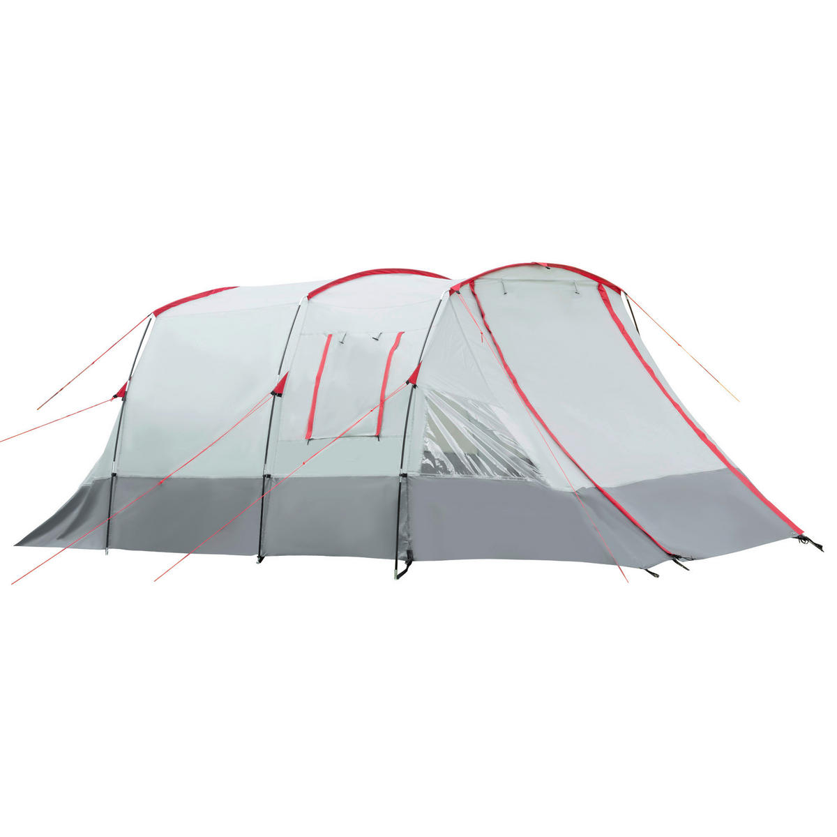 Outsunny Campingartikel B/H/L: ca. 240x510x180 cm Campingzelt - grau (180,00/240,00/510,00cm) - Outsunny